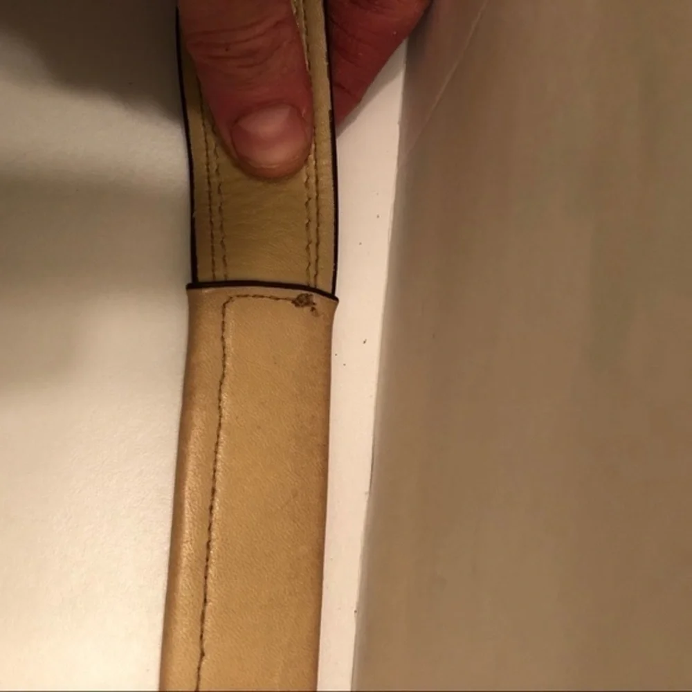 Coach pebbled leather hobo bag